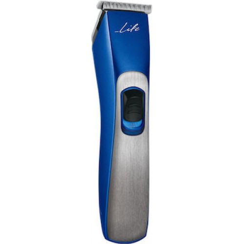 Life Precision Μπλε Κουρευτική Μηχανή Επαναφορτιζόμενη Και Ρεύματος   (HC001)